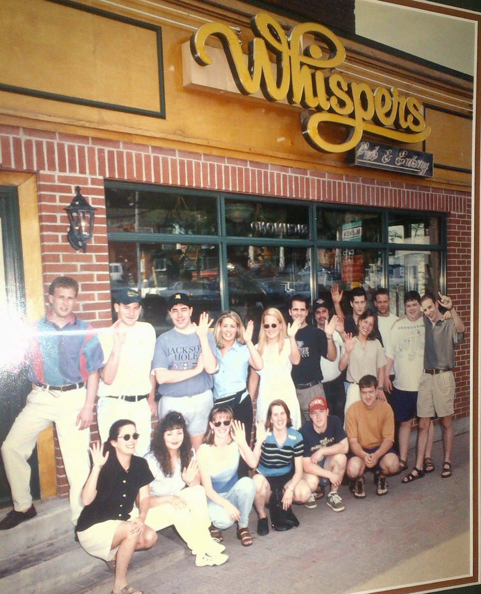 twitandrewking's tweet photo. WHISPERS MEMORIES …

Opened in 1981 as “Whispers” this was my go to pub for good times &amp; lots of laughs when I lived down the street…

Closed in 2022, I walked by it today &amp; stared in the window…not much left of the once vibrant place…rest easy pal. If the walls could talk… https://t.co/PMxBsXjZxq
