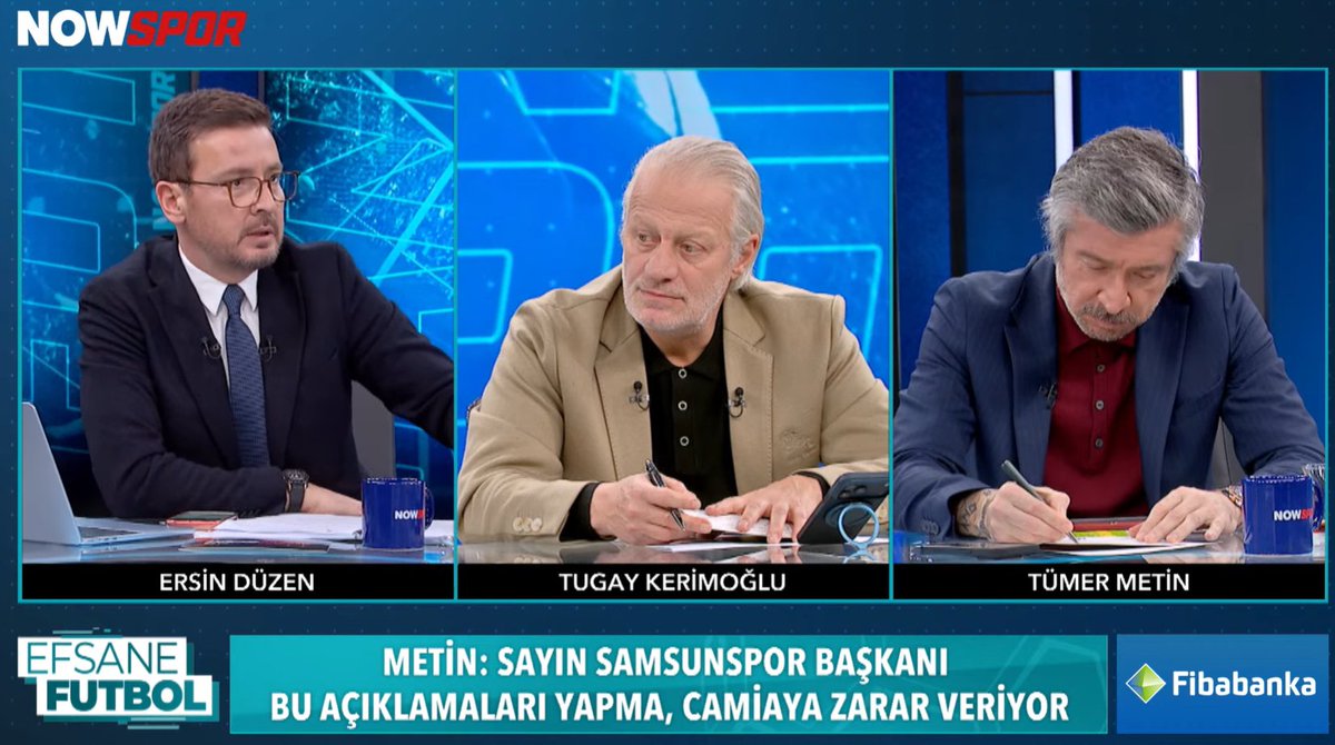 🎙️Ersin Düzen: Bugün hakem ile ilgili Samsunspor'un aleyhine yönelik bir yönetim tarzına yol açabilecek bir pozisyon yok. Eğer bu akşam hakem ile ilgili bir serzenişte bulunulacaksa Fenerbahçe şikayet eder. 

📲 ytbe.app/go/v4GfCrSI