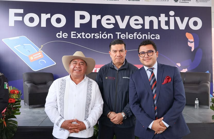 #VISION en #Amozoc
Realizan en Amozoc Foro Preventivo contra la Extorsión Telefónica
-Autoridades de los tres órdenes de gobierno comparten herramientas para prevenir este delito
Mas información: periodicovision.com.mx/.../realizan-e…