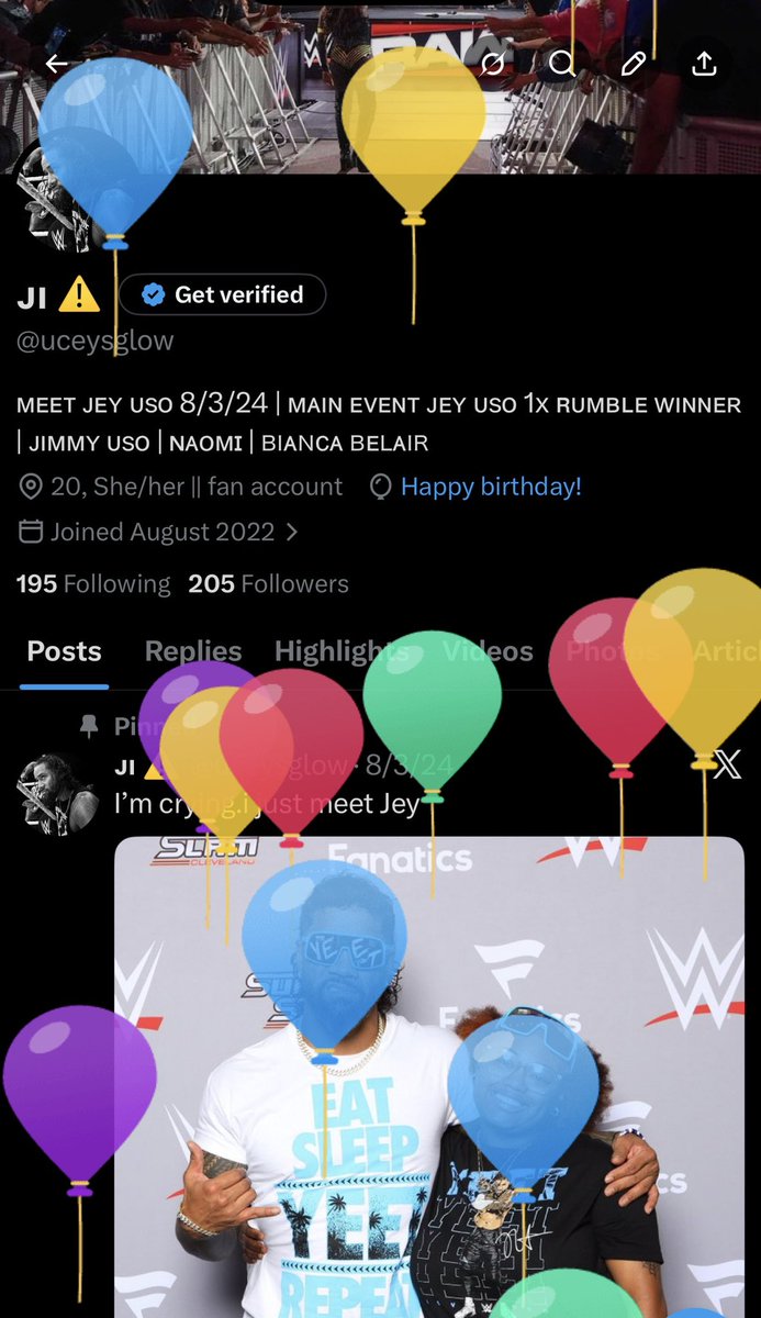 uceysglow's tweet photo. ITS MY BIRTHDAY 🥳 https://t.co/fkVIFXlJTY