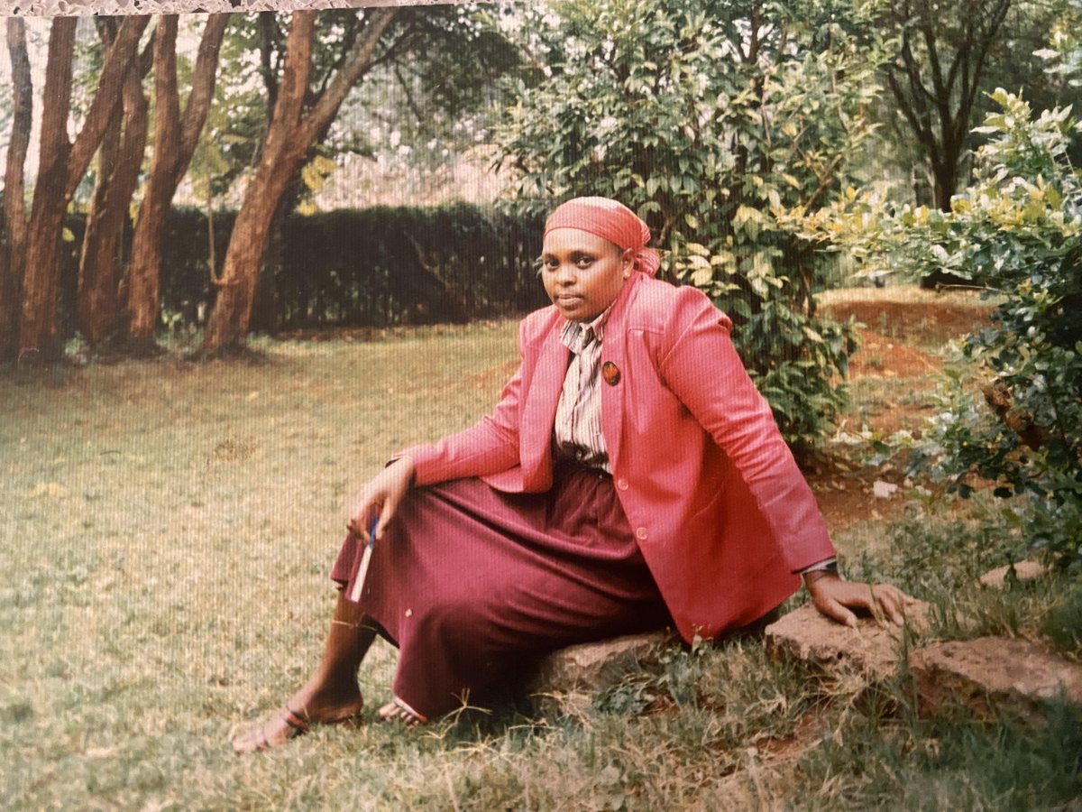 MukomaWaNgugi's tweet photo. On this International Women’s Day I am thinking about my late mother, Nyambura Wa Ngugi, whose voice still speaks to my political conscience and sometimes uncomfortably startles it. https://t.co/PdosPJyNW9