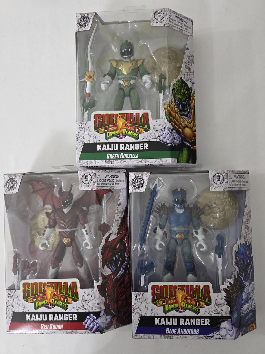 ⚡ Giveaway! ⚡️

Repost + Like + Follow to win Godzilla vs Mighty Morphin Power Rangers Kaiju Ranger Figures!

USA Only! Winner chosen 3/11!

Outside US can enter but must pay shipping and be prepared for possible duties