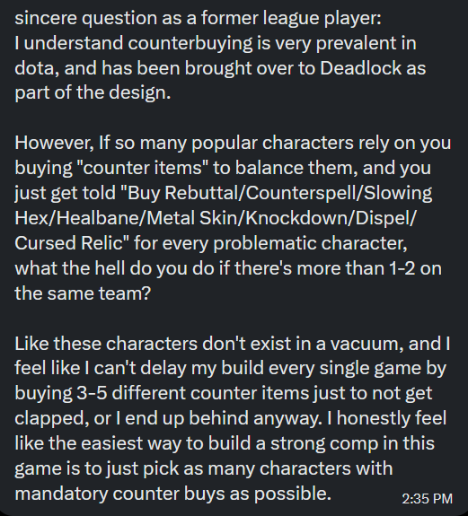 Deadlock Anonymous tweet media