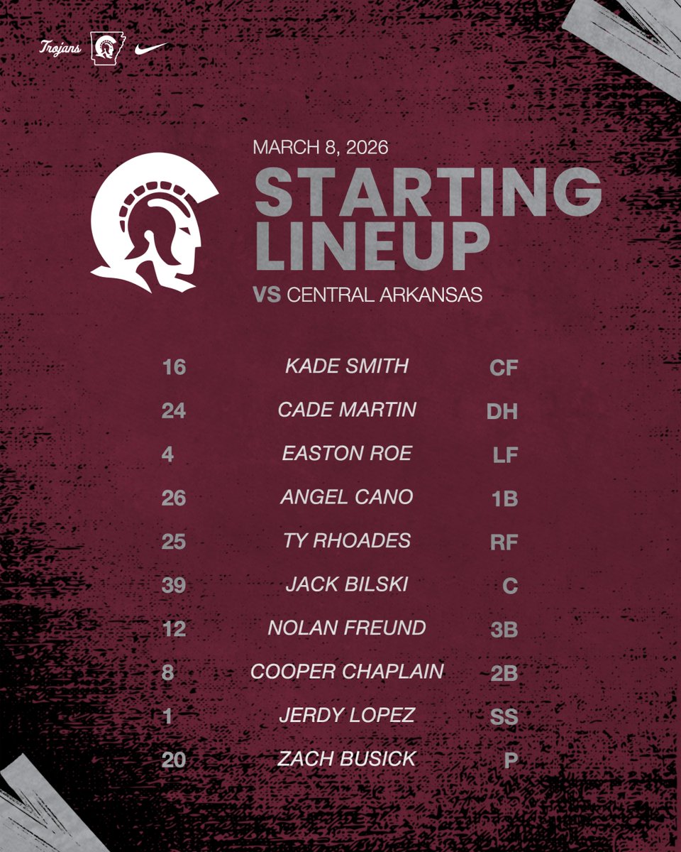 Little Rock Trojan Baseball tweet media