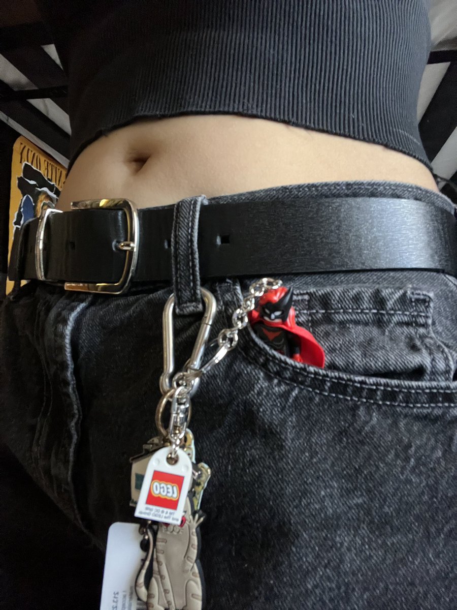 lesmulbokdan's tweet photo. batwoman on the carabiner https://t.co/ZIMSelOgZN