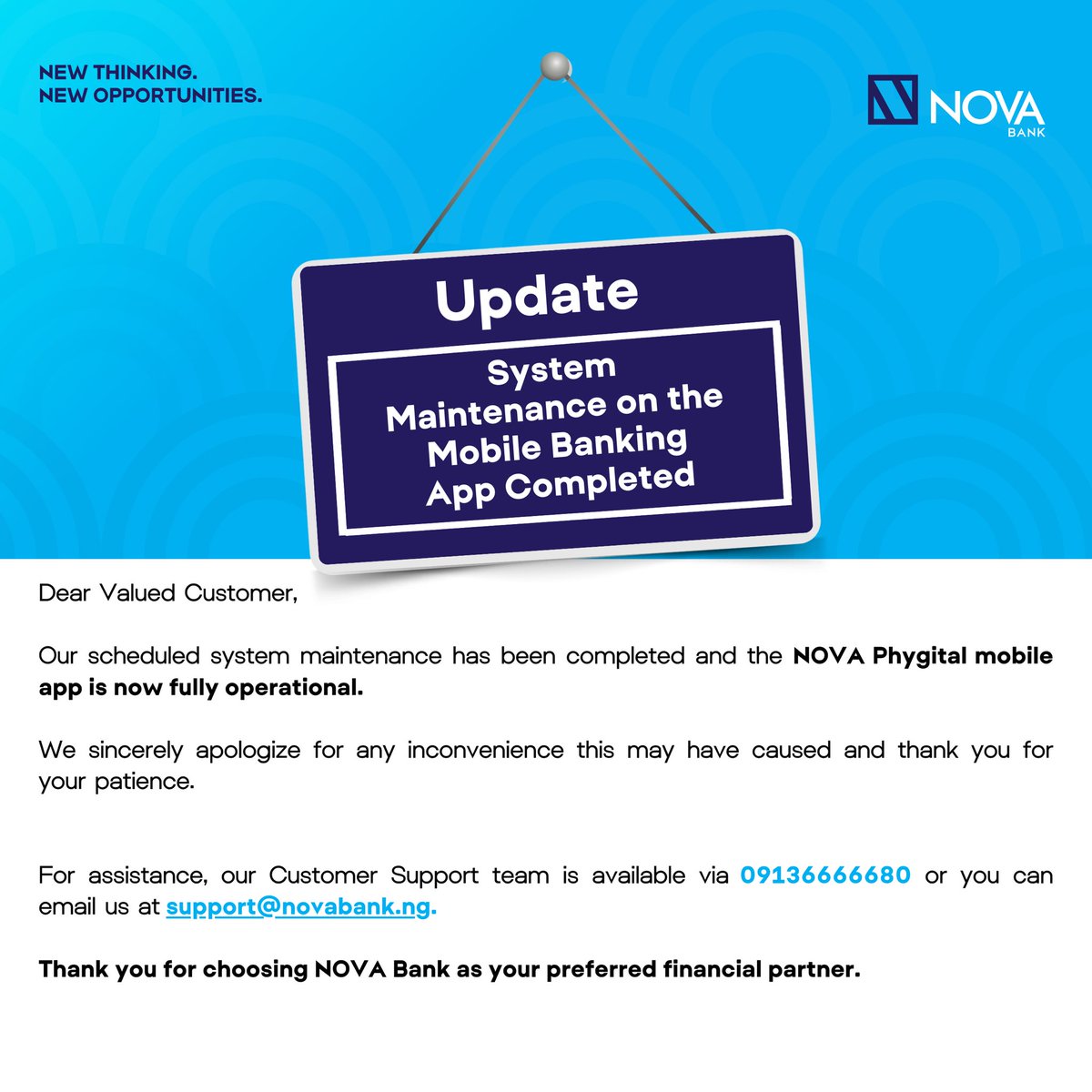 NOVA Bank tweet media