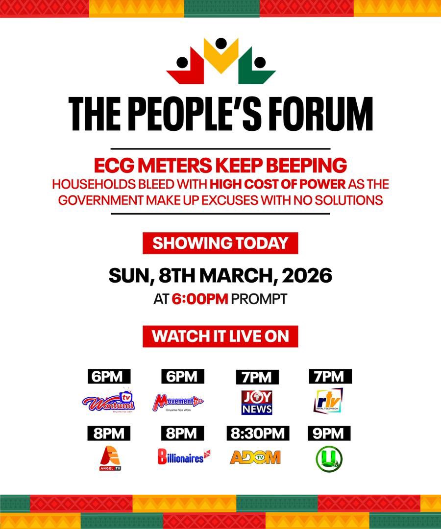 Tune into your favorite channel and join the People, as they raise legitimate concerns about the current hikes Electricity tarrifs…