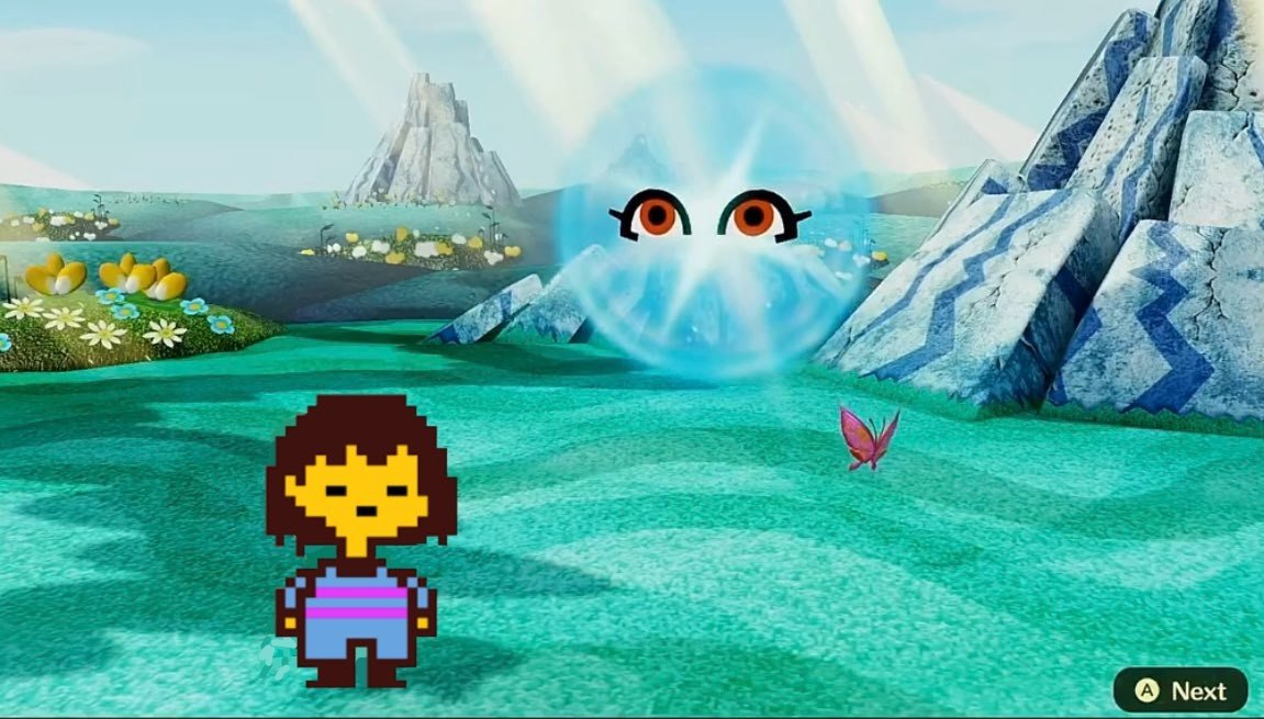 Frisk In Random Scenarios tweet media