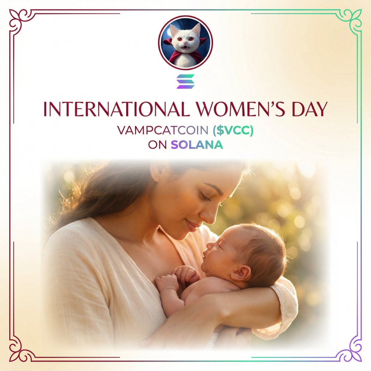 Every strong community has women holding it together.

Today we celebrate them.

To every woman who shows up daily, builds with love, and believes in what's coming, Happy International Women's Day 🌹.

$VCC was built on real community. Real trust, Real people and Women are a big