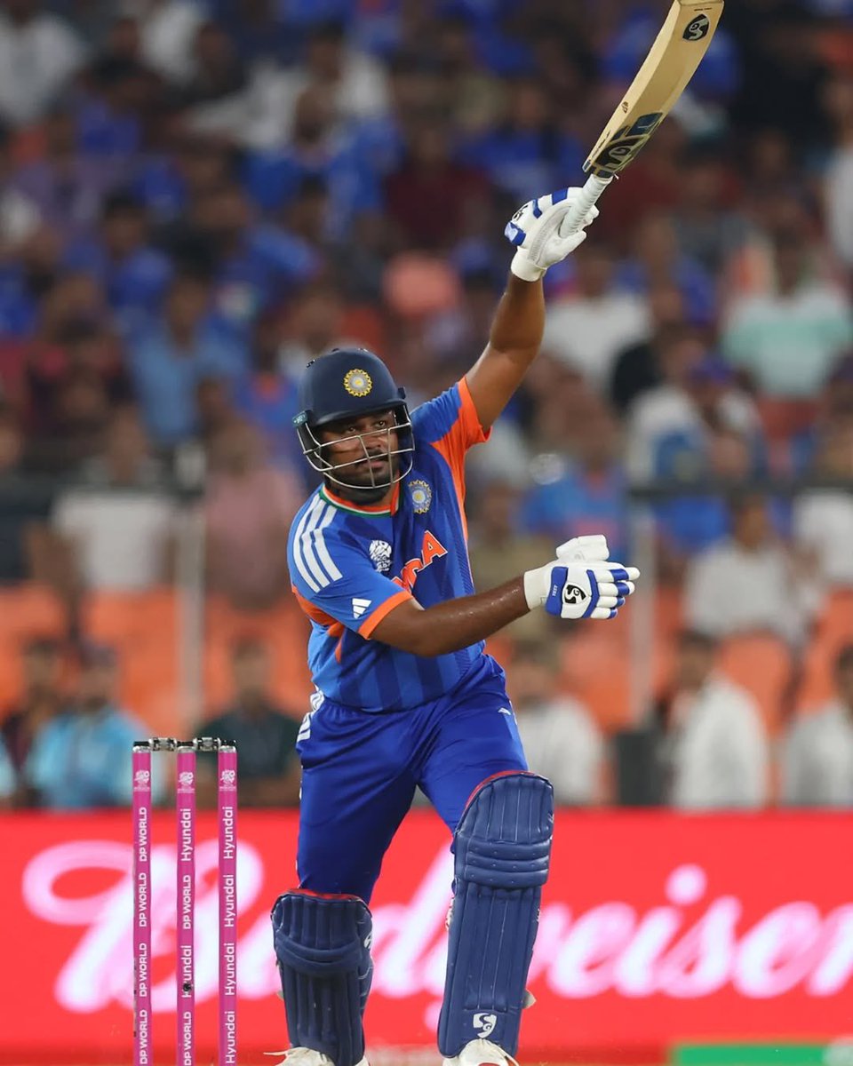 vivekoberoi's tweet photo. Tonight, we’ve buried the "Ahmedabad jinx" under sheer willpower. Proof that while a jinx is for those who fear, the podium is for the winners! 🇮🇳✨
The boys delivered a historic Double Dhamaka, smashing two world records in one night: a massive 255/5—the highest total in T20 World Cup Final history—and becoming the first and only team to ever successfully defend the T20 World Championship title.

@IamSanjuSamson has been a revelation—for three games straight, he’s ignored the milestones and played purely for the soul of the nation. It was heartwarming and it was legendary. @IamAbhiSharma4 , @IamShivamDube and @ishankishan51 unleashed an unfiltered blitzkrieg with the bat, and Ishan also became a human magnet on the field, snatching match-winning catches that broke the Kiwis' spirit. What a sight! 

Behind it all, SKY @surya_14kumar was the ultimate chess master, moving his warriors with clinical precision. And when it was time to close the gates, the usual heroes—@Jaspritbumrah93, @hardikpandya7, @chakaravarthy29 and @akshar2026 —stepped up like cold-blooded assassins to silence the chase. We’ve replaced the ghosts of the past with the golden roar of the present. The tricolor is flying high and the trophy is home! 🏆🔥
Jai Hind! 🇮🇳🙏