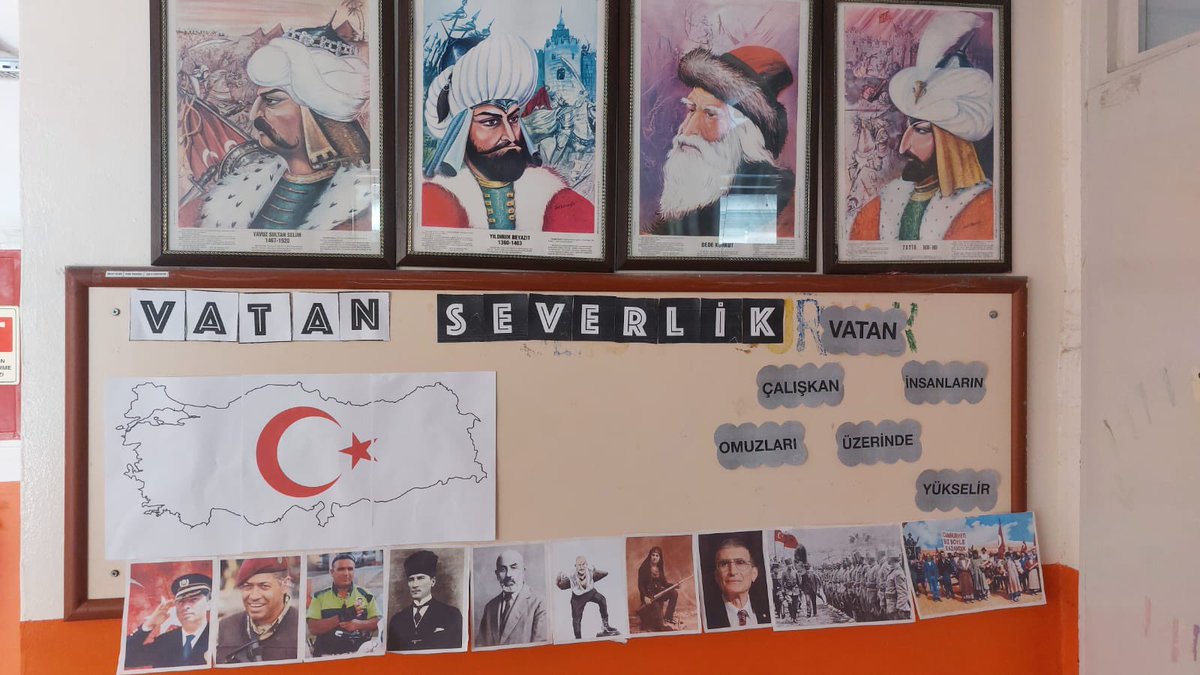 Çedes Projesi mart ayı temamız “Vatanseverlik” Din Kültürü ve Ahlak Bilgisi öğretmenimiz Lutfullah Bozkurt’a teşekkür ederiz.