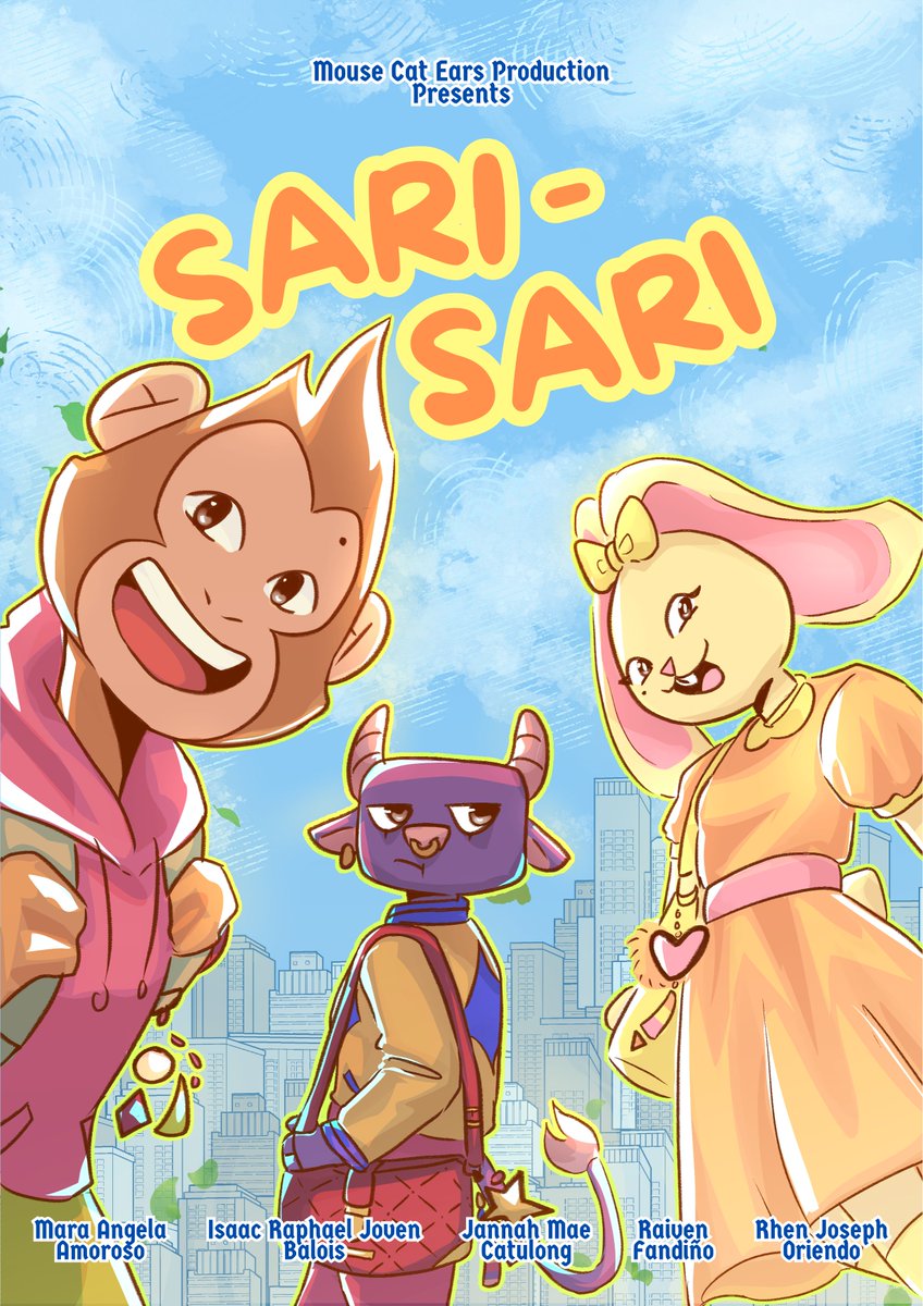 OMG We're making Filipino rep animation! 🐇🐃🐒

A New Transfer Student from the PH forms an Unexpected Group Project with Filipino-American and American, leading them to confront questions of Identity, Sense of belonging, and what it means to be at home in 2 different cultures.