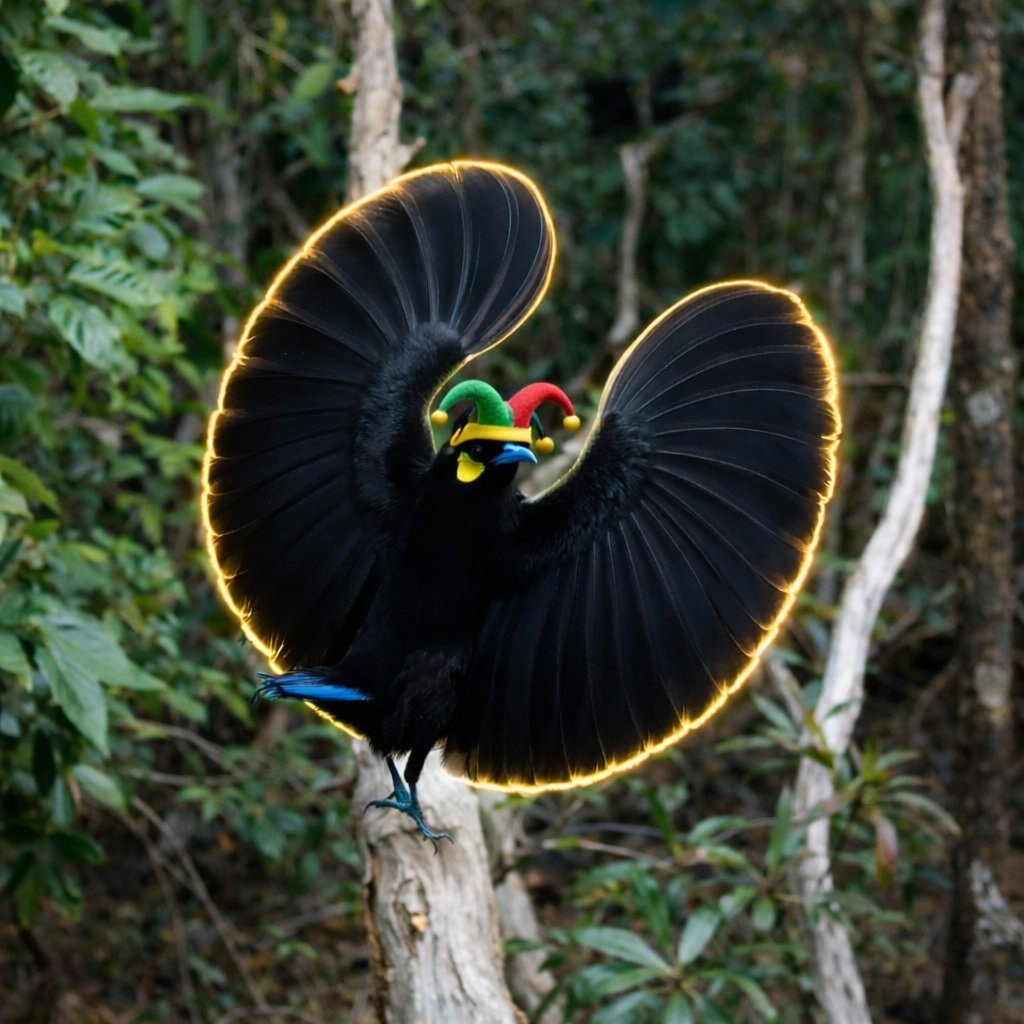 How it never ran yet?

He has so much aura