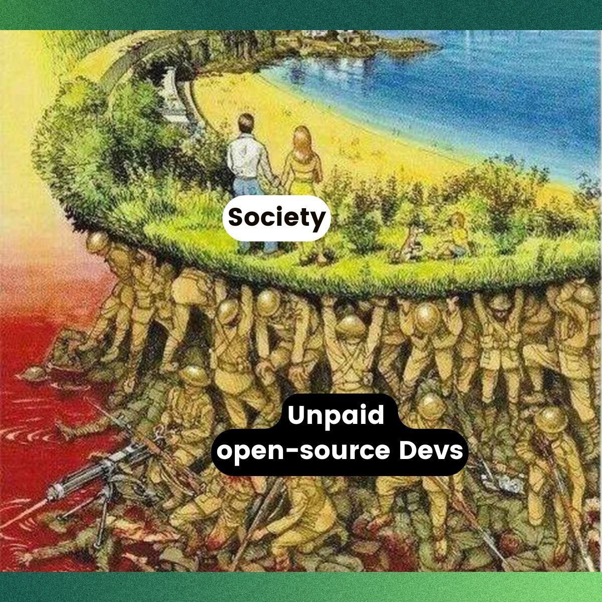 Itsfoss's tweet photo. Sad reality. 🥺 https://t.co/fEjTfT1SLS