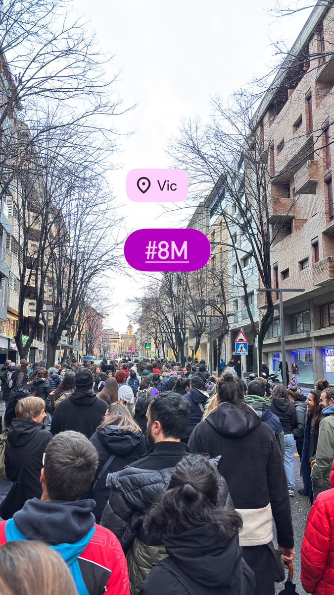ArnauMarti's tweet photo. #8M #Vic 
La lluita continua. ✊♀️ https://t.co/OHdvxhC0Kv
