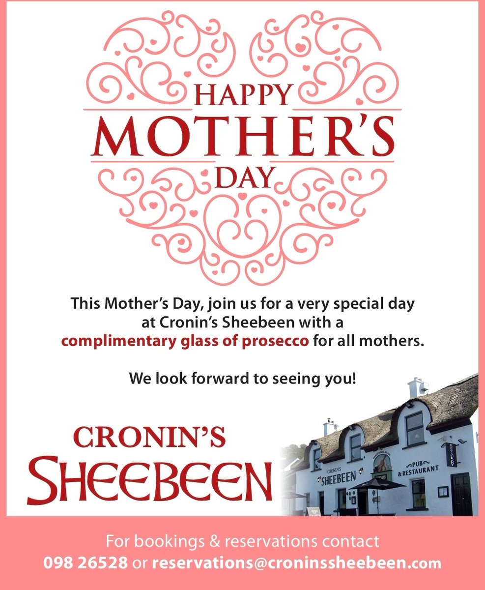 As another week draws to a close just a reminder that we will be open extended hours next week into Monday, Tuesday on account of St. Patricks Weekend/Day, lots going on so make sure to join us &amp; don't forget the most important day of the year on Sunday 😉