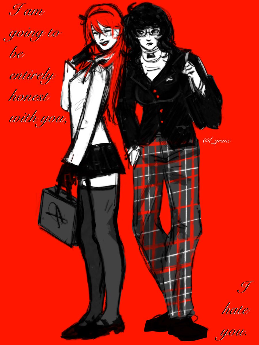 happy women’s day heres some yuri #shuake #p5