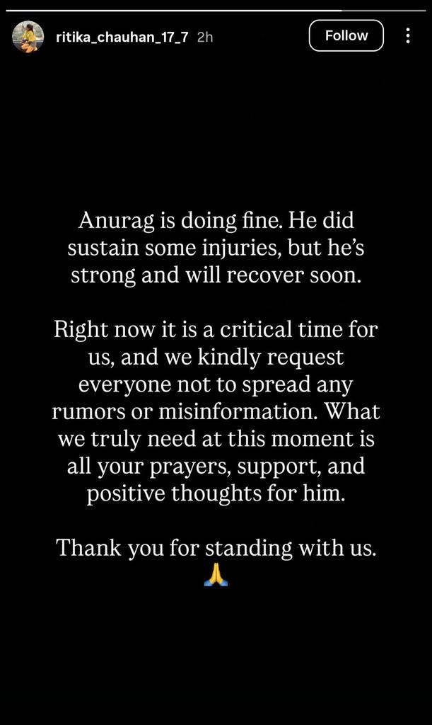 IOU1821864's tweet photo. Get well soon Bro!
#AnuragDhobal #ElvishYadav
#uk07rider https://t.co/RjKQfZfzNw