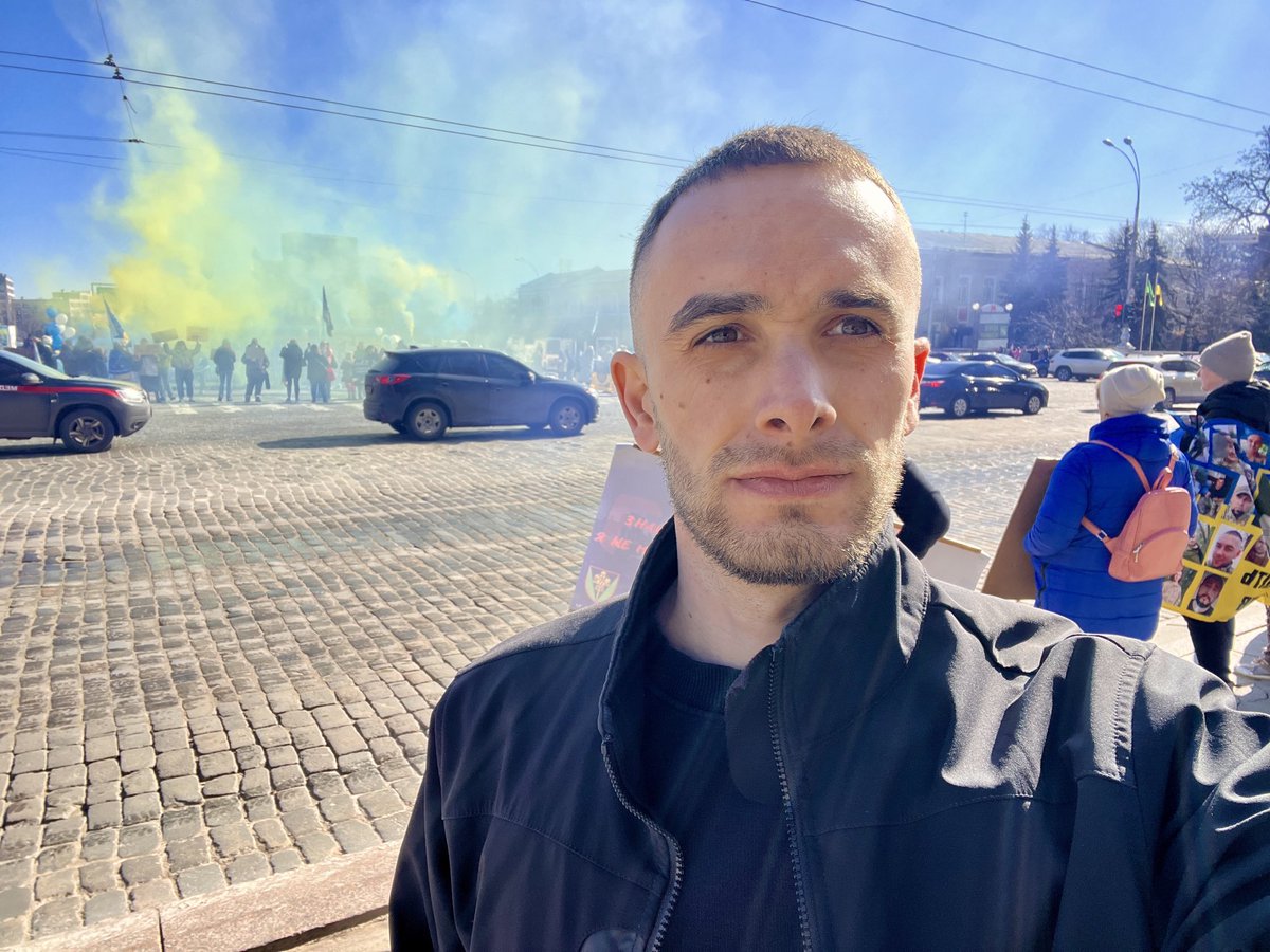 Сьогодні долучився до акції «Не мовчи - полон вбиває. 
Ми їх голос. Не залишайся байдужим!