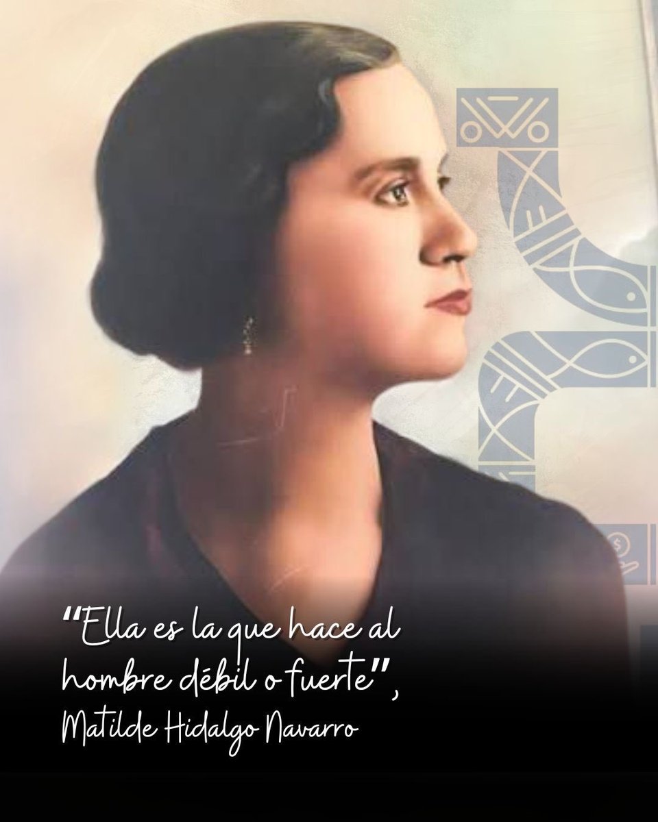 Matilde Hidalgo Navarro, una de las mujeres más valiosas en la historia de nuestro país, decía que la mujer como madre, esposa o hermana, es quien define al hombre como débil o fuerte… cuanta razón tenía. 

Siga leyendo➡️ facebook.com/share/p/1C7RXM…