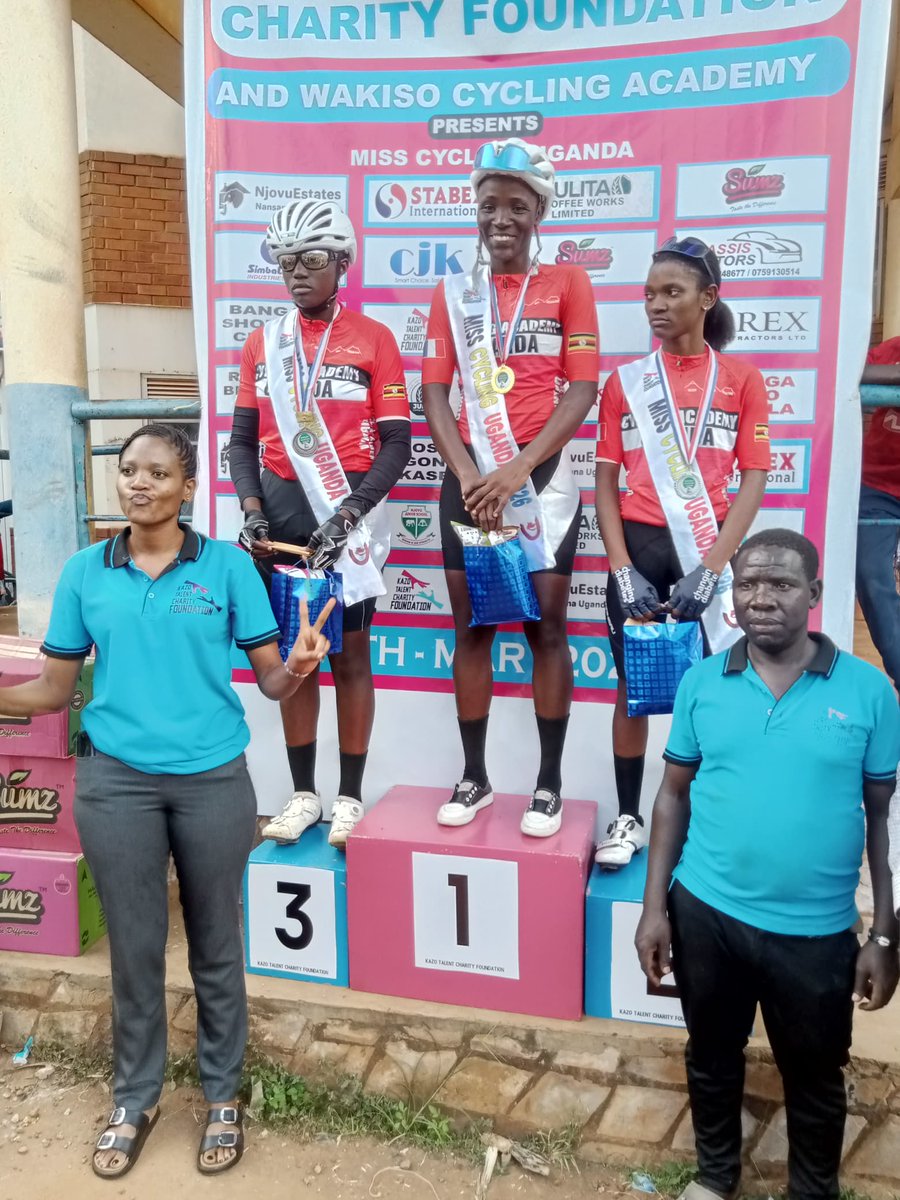 CAU256's tweet photo. #HappyWomensDay 
Congratulations to our girls' team for winning Miss Cycling today in Bangafi Agroforest in Wakiso. Big up to  Wakiso Cycling Academy for organizing this race.
@FrenchEmbassyUg @Niyonziimaaugu1 @alfonek @NaCORIUganda @teamnovonordisk @VBugerere https://t.co/6Uw4iDiRZj