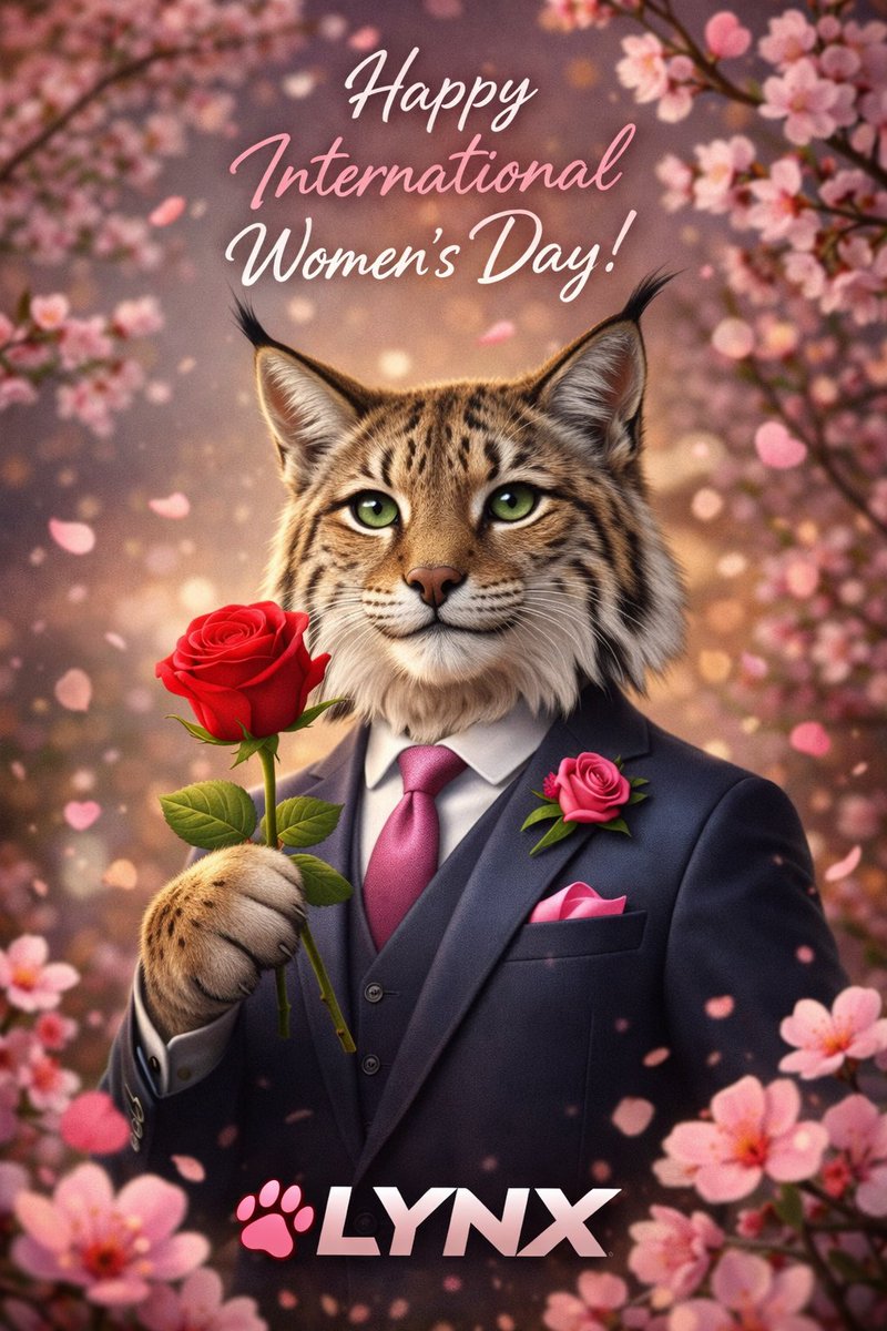 Happy International Women’s Day to all the amazing women in our community and around the world. 
Your strength, creativity, and leadership help shape the future  in life and in crypto. 
The $LYNX family celebrates you today.
 lynxxrp.com⁠
 t.me/Lynx589