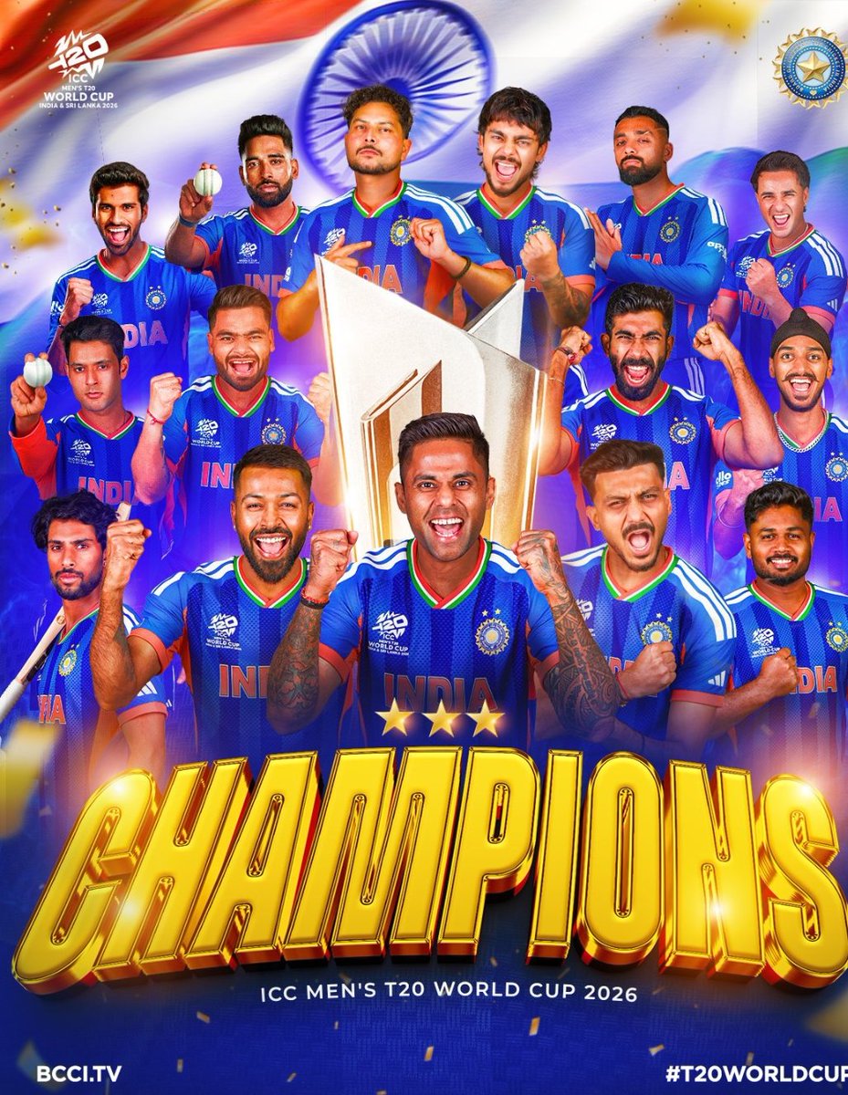 amreshbhu's tweet photo. हम चैंपियन थे,है ओर रहेंगे।"जय हो,विजय हो। @BCCI @GautamGambhir https://t.co/utHZvF4kbn
