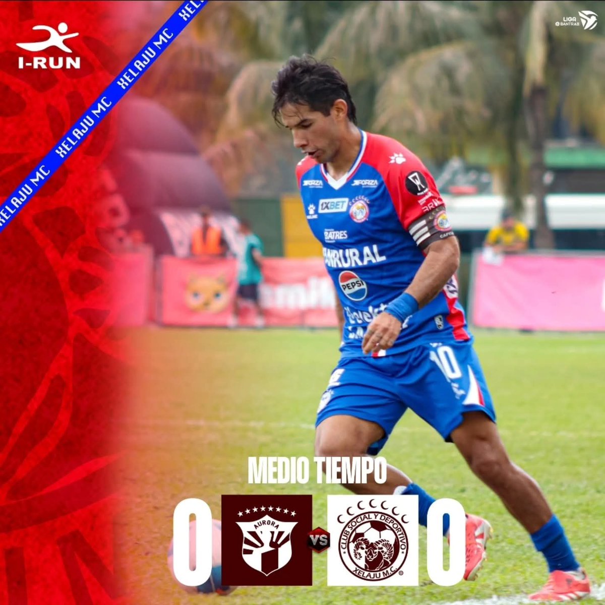 - FINALIZA EL PRIMER TIEMPO -

Aurora 0-0 XelajúMC