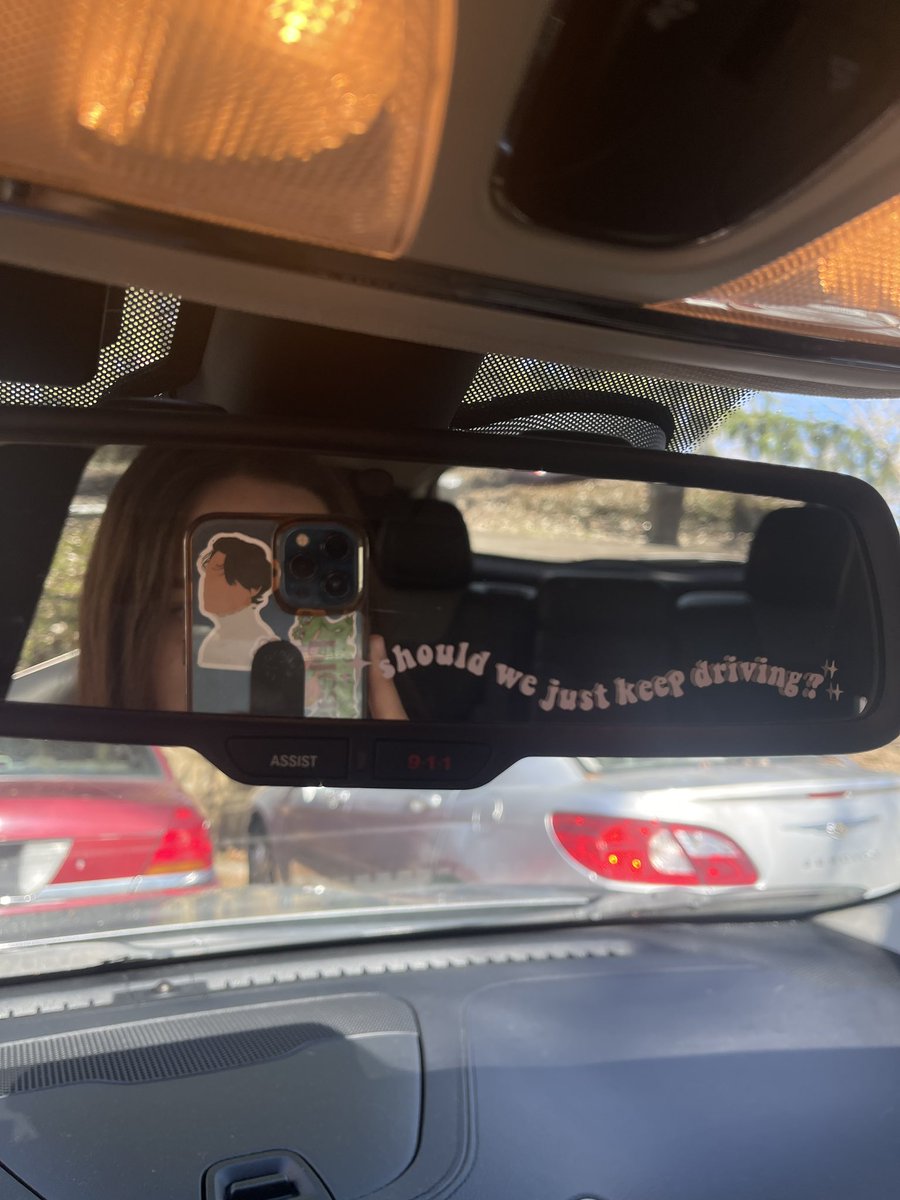 listen I understand harry’s house era literally just ended but I just bought a new car and got this for it… keep driving you will be my number one girl forever