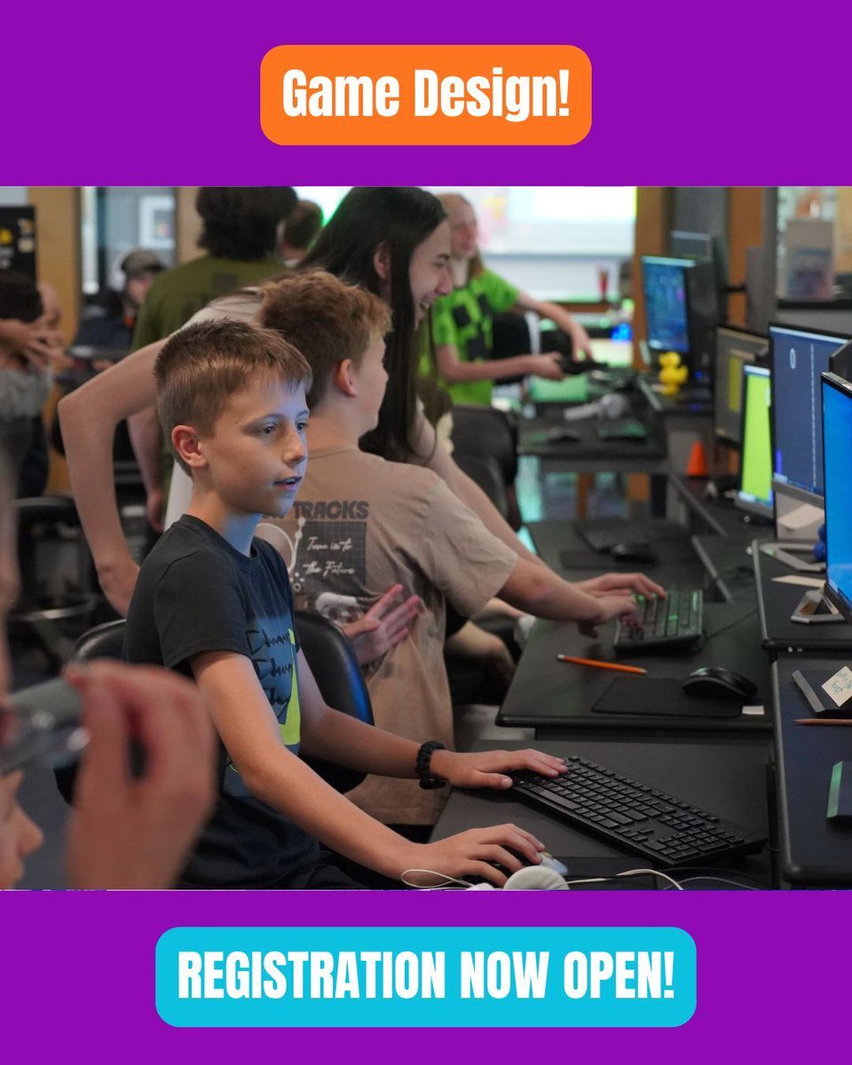 BRICvt's tweet image. 🚀 Registration is OPEN for VRmont Studios STEAM Summer Camps!

Robotics • drones • VR • coding • game design &amp;amp; more
For rising 1st–12th graders.

📅 July 6 – Aug 7
📍 Springfield + Randolph VT

👉 vrmontstudios.org/summer-camps

#STEAM #SummerCamp #Vermont