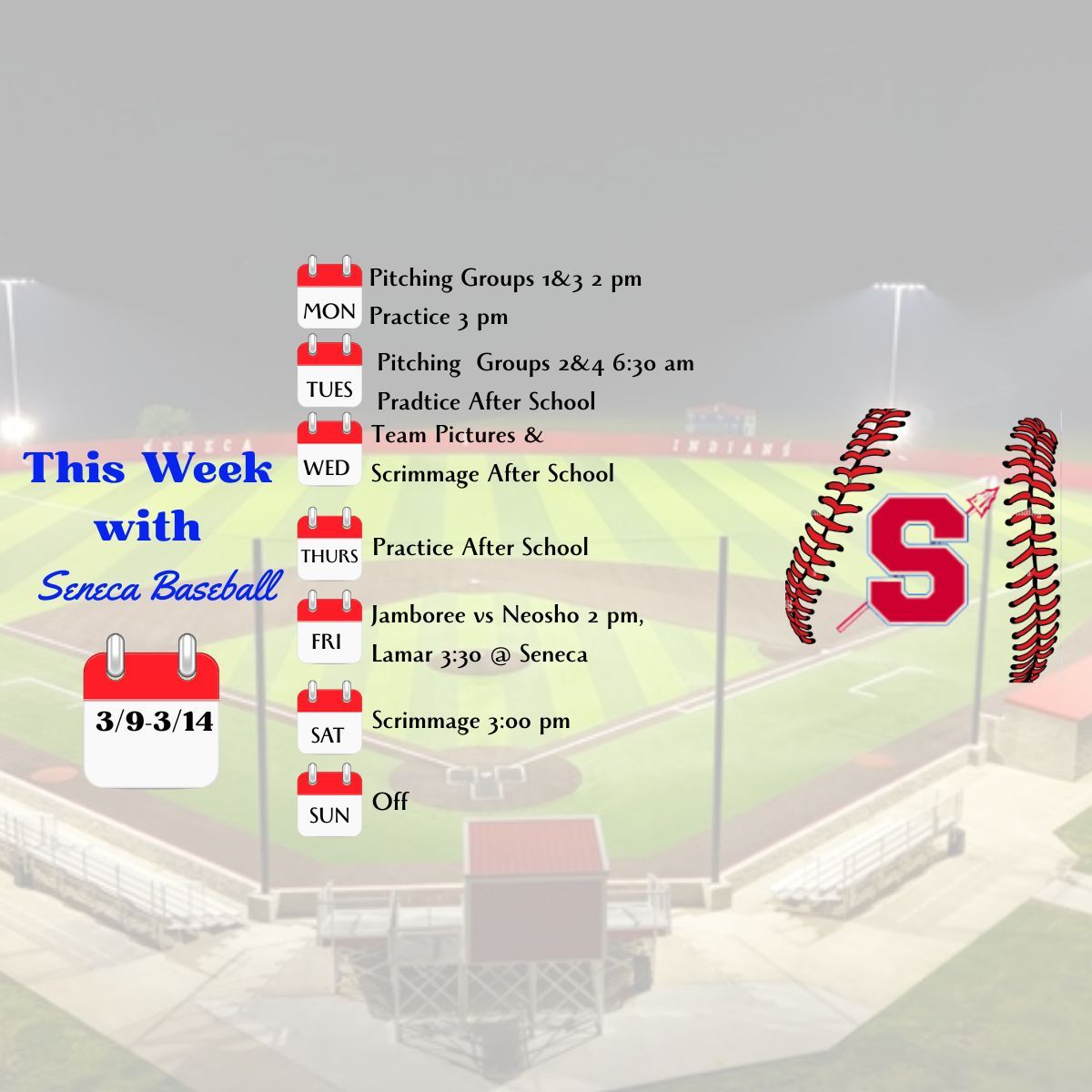 Seneca Baseball tweet media