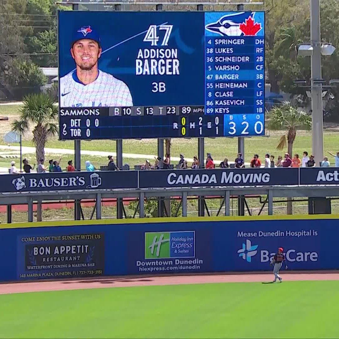 Sportsnet's tweet photo. It's not every day you hit yourself in the face with a homer 😅 https://t.co/XoHUP7aHgA