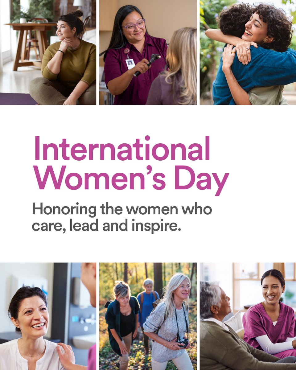 CSH_TNGA's tweet photo. This International Women’s Day, we recognize the women who strengthen our communities in countless ways. 

At CommonSpirit Health, we are grateful for the women who bring compassion and expertise to our work every day. #InternationalWomensDay https://t.co/sKZEV3tkgY