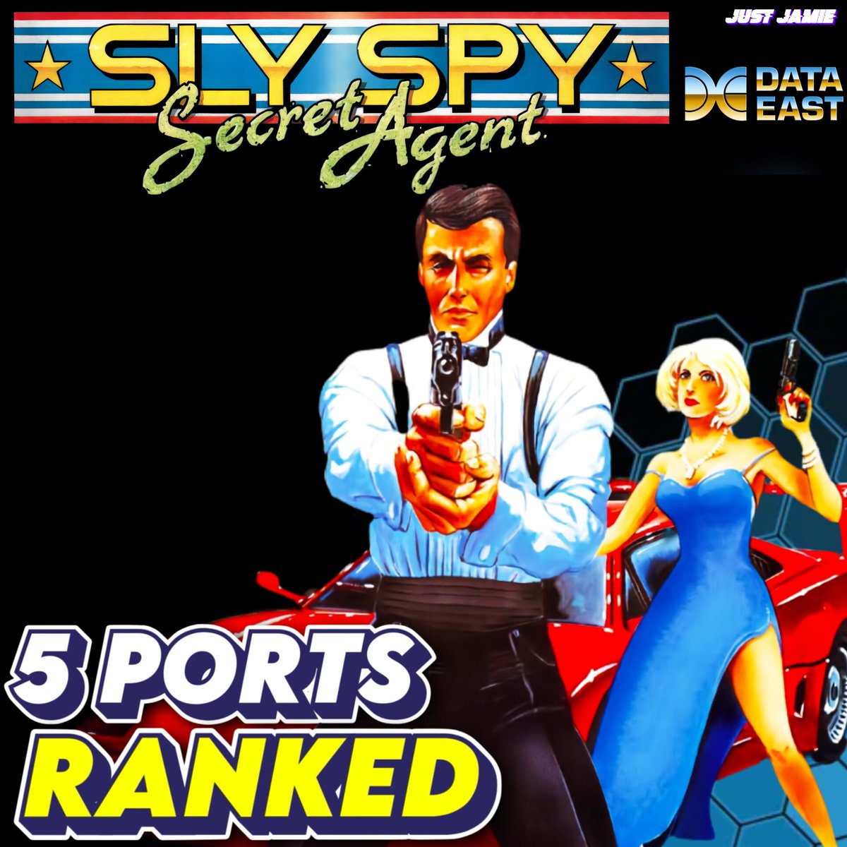 justjamie1983's tweet image. Brand new Episode
In this video, I will be ranking 5 ports of the 1989 Data East arcade classic - Sly Spy: Secret Agent. Were these a bunch of stinkers?
youtu.be/CH1oboTY_D4?si…
#slyspy #dataeast #arcadegames #justjamie