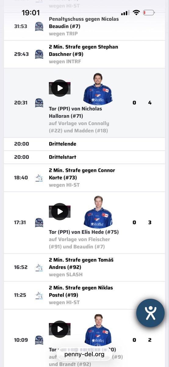 nhlpredatorr's tweet photo. @WinamaxSport bonjours possible de rectifier ce paris svp Halloran pour Straubing en DEL au hockey a marquer https://t.co/QecrTR3KSd