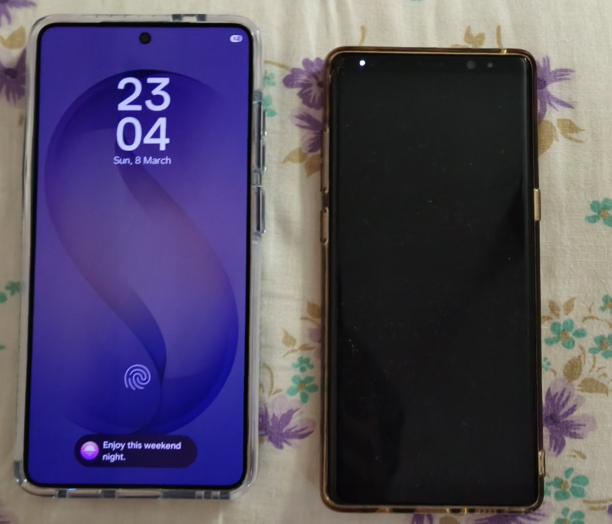 rahul6774's tweet image. Switching from Samsung Galaxy Note 8 to Samsung Galaxy S26 Ultra after using it for 9 years
Will miss notification light.
#SamsungGalaxyS26Ultra 
#S26Ultra 
#Note8 
#SamsungGalaxyAI