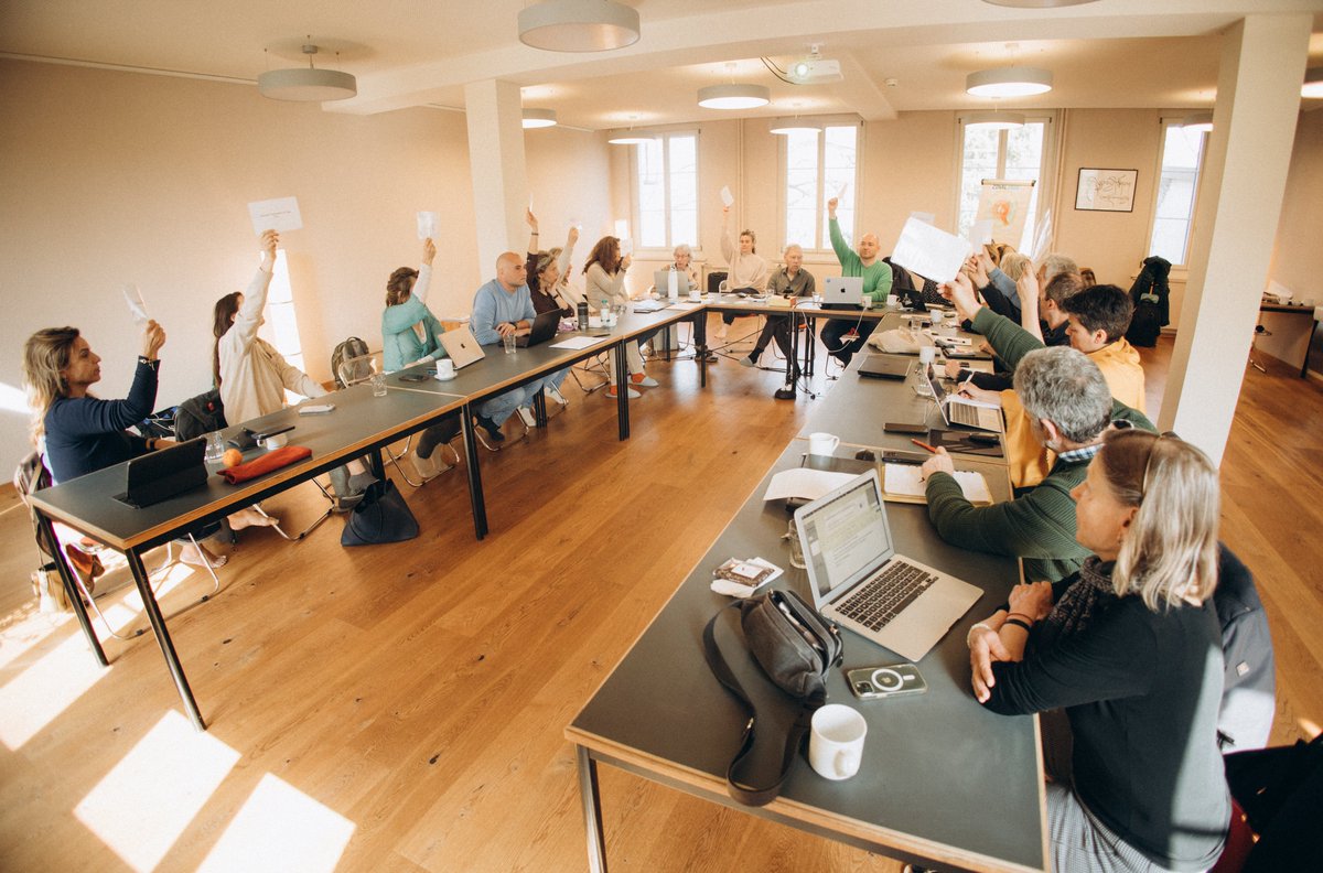 Danilidis_D's tweet photo. EUY General Assembly in Bern: strong and very productive.
Many discussions. Many decisions.
Thank you to all our delegates and invited guests.

The European Union of Yoga is moving forward fast.
Important developments ahead.

Updates coming soon.
Stay tuned.

#yoga https://t.co/Mg9J9sn47k