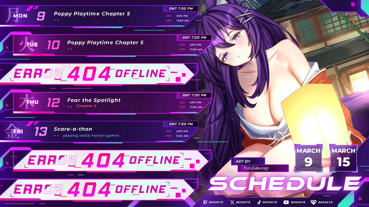 Baku 🦊💜 Kitsune Vtuber tweet media