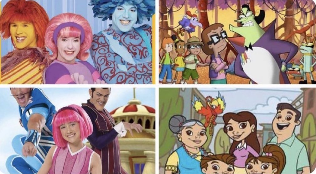 If you grew up without cable you know all these shows