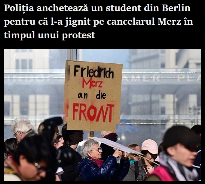 mariandidthis's tweet photo. #Berlin #Merz #Protest #Dictatura #Protest #Libertate
Asta arată clar că Merz e un dictator mai rău ca Hitler, care suprima orice voce critică cu poliția statului. 👇 https://t.co/y09WPFLWg4