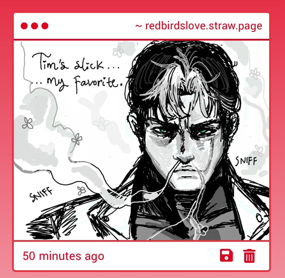 it’s his favorite scent I can’t even blame him