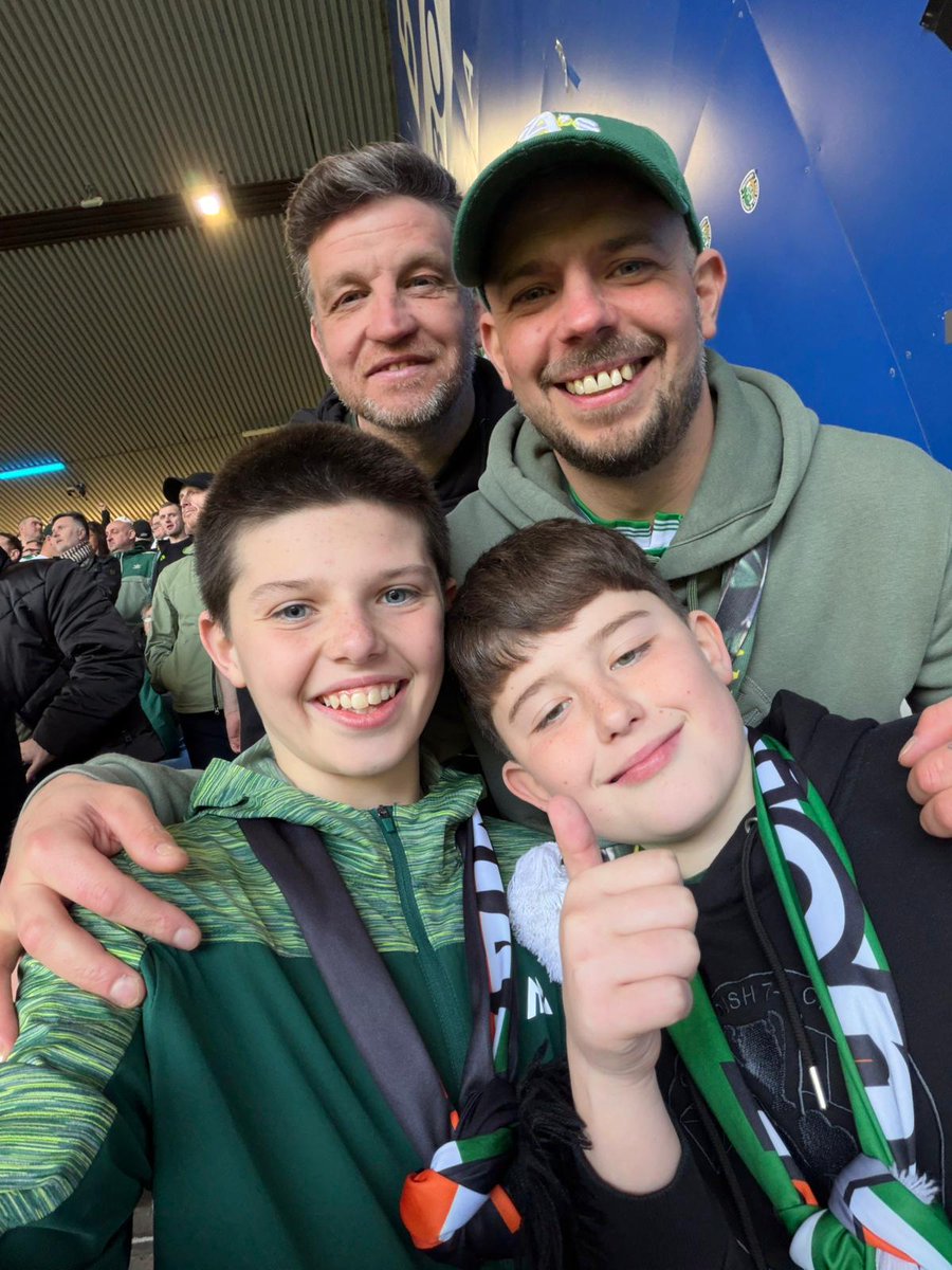 morrow1967's tweet photo. What a fucking day Leon's first Ibrox ( probably last 😂 ) outstanding forever and ever 💚🍀 #Cavy7-1 THE CAVY, THE CAVY , THE CAVY 7-1🍀🍀💚💚💚 @rsmorrow1964 https://t.co/K2p1IscQtp