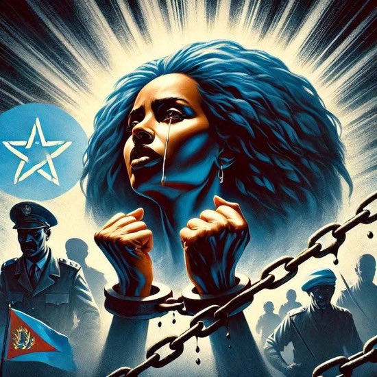 Many Eritrean women risk their lives fleeing repression. Along the journey they face trafficking, detention, and abuse. Their courage reminds us why freedom and human rights matter. #InternationalWomensDay #RefugeeRights #Eritrea #NoMorePFDJTerror #BlueRevolution <a href="/UN_HRC/">UN Human Rights Council</a> <a href="/amnesty/">Amnesty International</a>