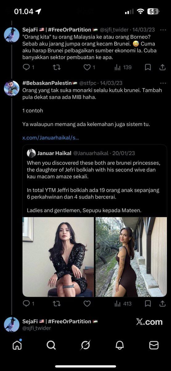 bentdaoud's tweet photo. @harbirhays581 @Lupamanehh @dittolongdit mereka mah julid ke semua jir, yang gw masih inget tu kenalan2 gw dari malay julid masalah hukum hudud di brunei yang katanya cuma mempan ke rakyat. maksud gw kaya yauda jir emang hukumnya berlaku ke rakyat malaysia juga? kan engga? kenapa bacot banget dah wkwkwk https://t.co/YGPR6SxMsV