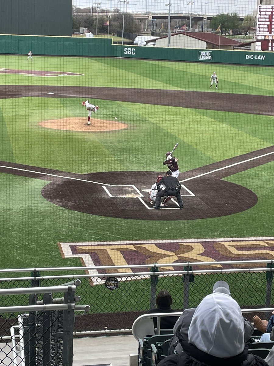 Thunder_06's tweet photo. Time for some #Bobcat baseball @TxStateBaseball compliments of my man @only1tommadden 

#EatEmUp @txstatealumni https://t.co/sqOBLHLNz7