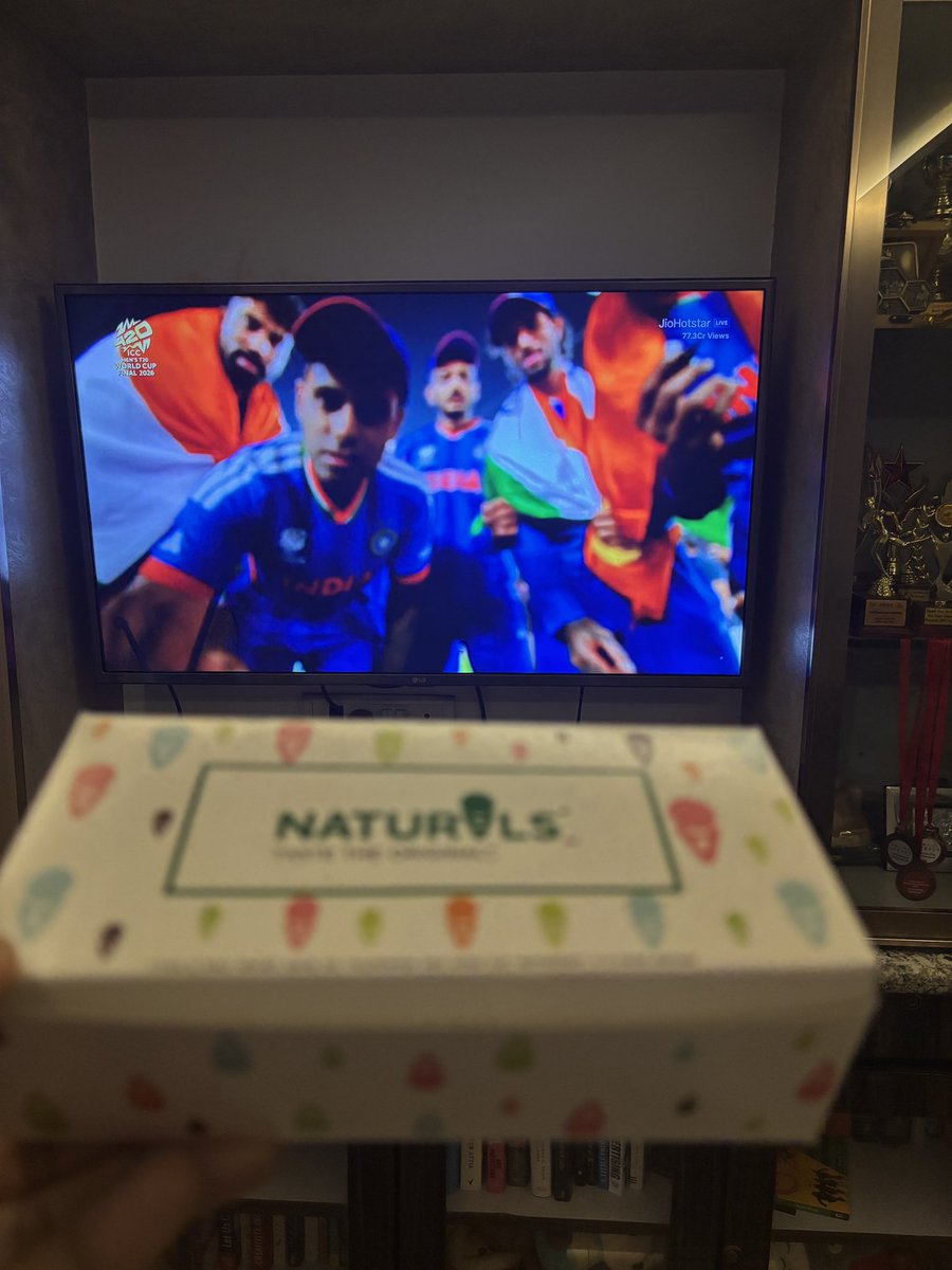 chittu87's tweet photo. Heartiest congratulations to Team India winning third T20 World Cup 🏆 

#IndianCricketTeam #T20WC2026 https://t.co/rwjnpJHUuW
