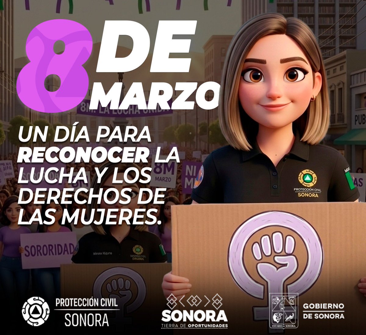 cepcsonora's tweet photo. 💜 8 de Marzo

Dian internacional de la Mujer https://t.co/xPogWHRWp1