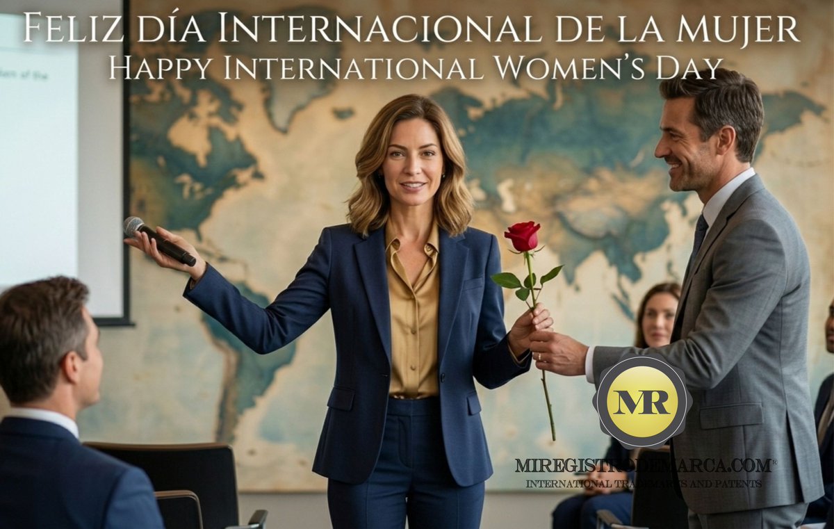 MRDEMARCA's tweet photo. ¡Feliz #DíaInternacionalDeLaMujer! 
Hoy reconocemos la inteligencia emocional y la visión que impulsan el progreso. Gracias a todas las mujeres y clientas, que nos inspiran con su capacidad de gestión y colaboración. ✨ 
#8M #miregistrodemarca https://t.co/nfhLHsqEMd