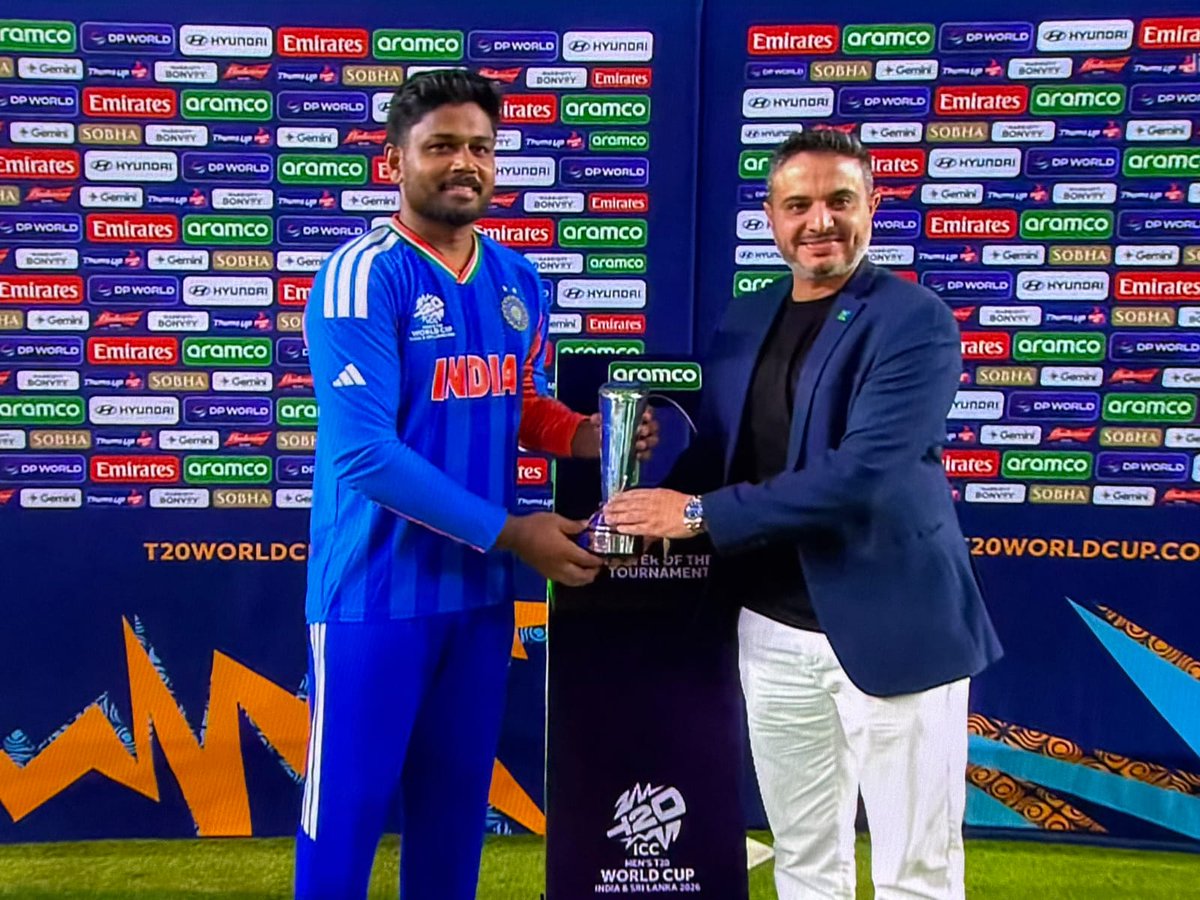 MollywoodBo1's tweet image. POTM and POTT 💙

#Bumrah #SanjuSamson
#T20WorldCup2026final