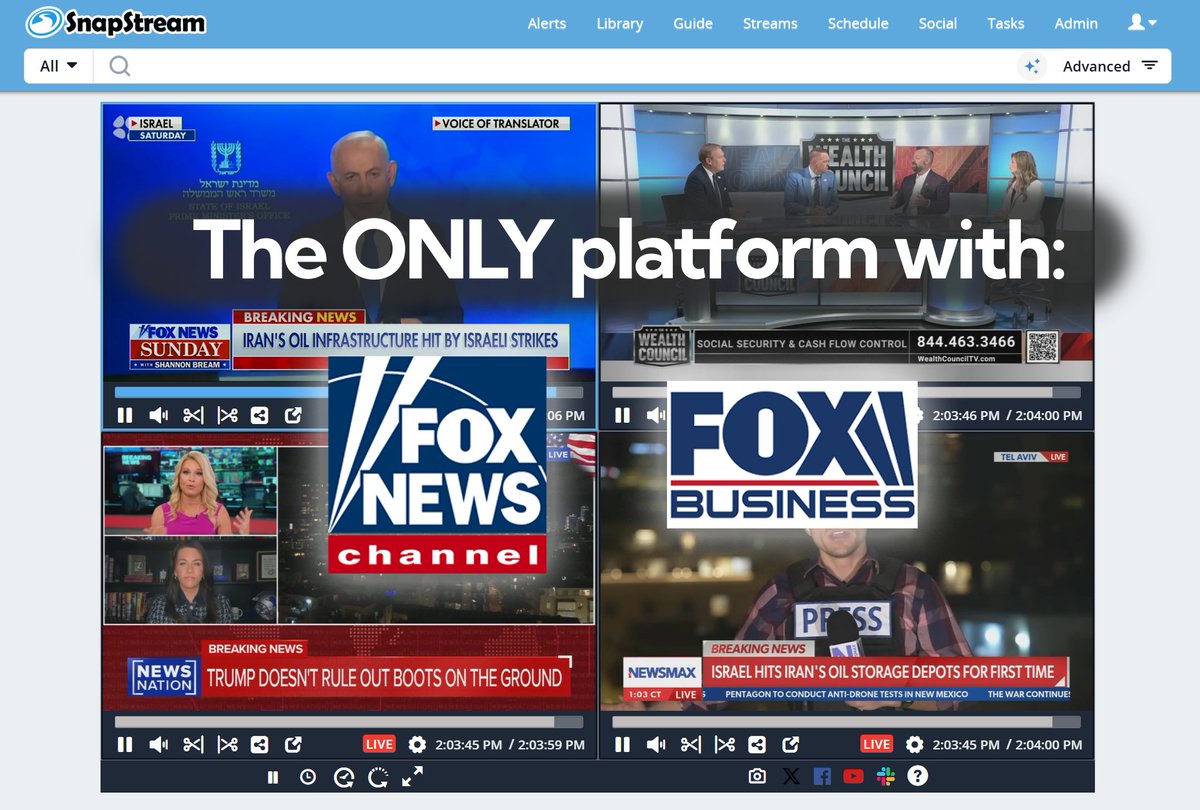 SnapStream ✂️ tweet media